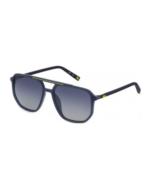 Fila Blue Sfi31257Bl1P Sfi31257 57 Bl1P Sunglasses for men