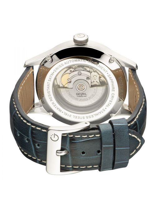 Gevril Gray Five Points 4253A Swiss Automatic Sellita Sw200 Watch for men