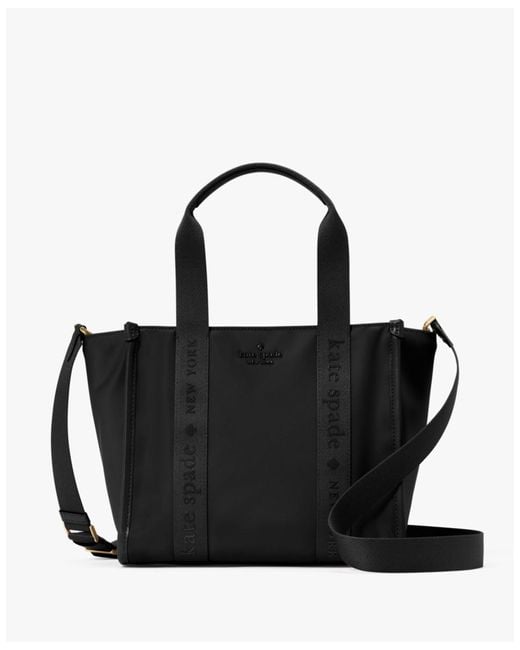 Kate Spade Black Kip Ksnyl Small Tote