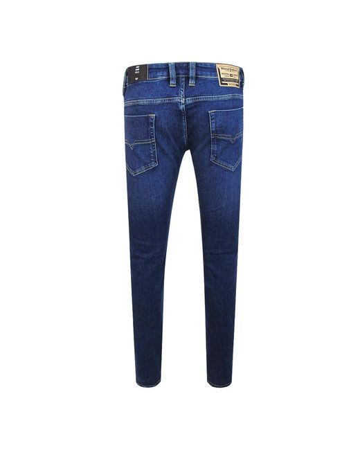 DIESEL Blue Safado-X Jeans Cotton for men
