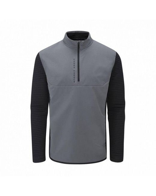 Under Armour Gray Evolution Daytona - Hybrid Golf Sweater for men