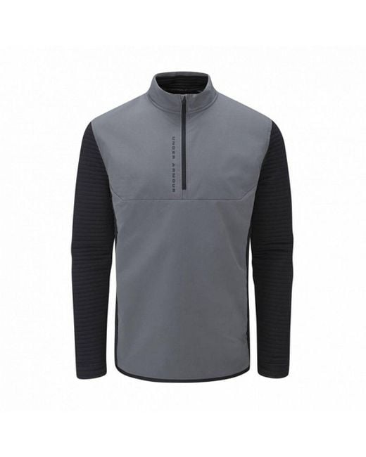 Under Armour Gray Evolution Daytona - Hybrid Golf Sweater for men