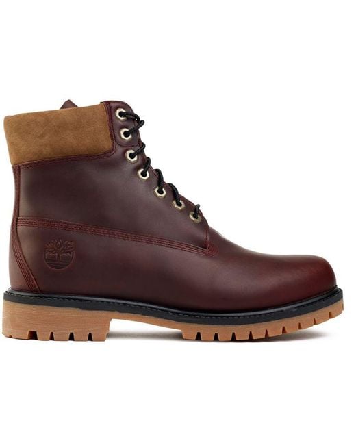 Timberland Brown 6' Premium Boots for men