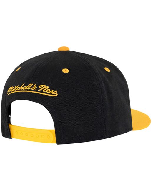 Mitchell & Ness Black Nba Los Angeles Lakers Cap