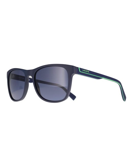 Lacoste Blue Rectangle Matte Solid L6031S for men