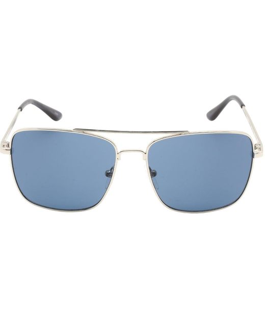 Calvin Klein Blue Sunglasses Ck19136S 045 Metal for men