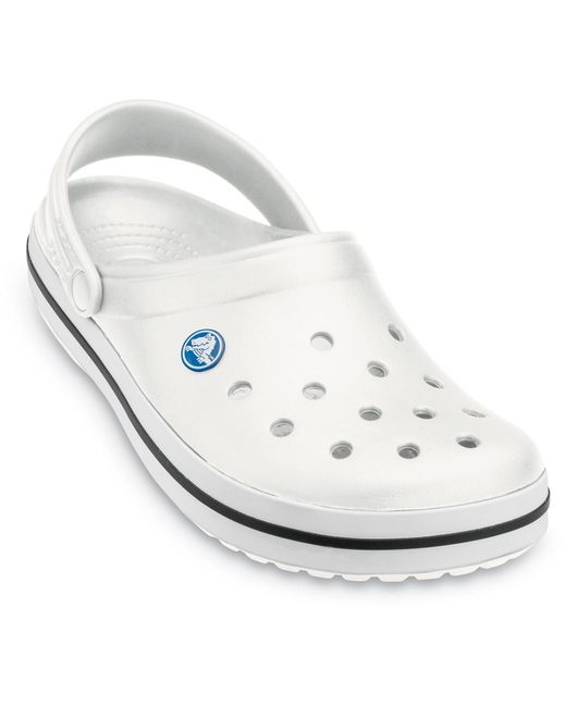 CROCSTM White Adult Crocband Clog