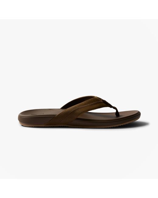 Reef Brown Cshn Phantom Toe-Post Sandals for men