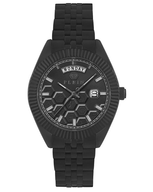 Philipp Plein Black Date Superlative Gent Watch Pwpva0624 for men