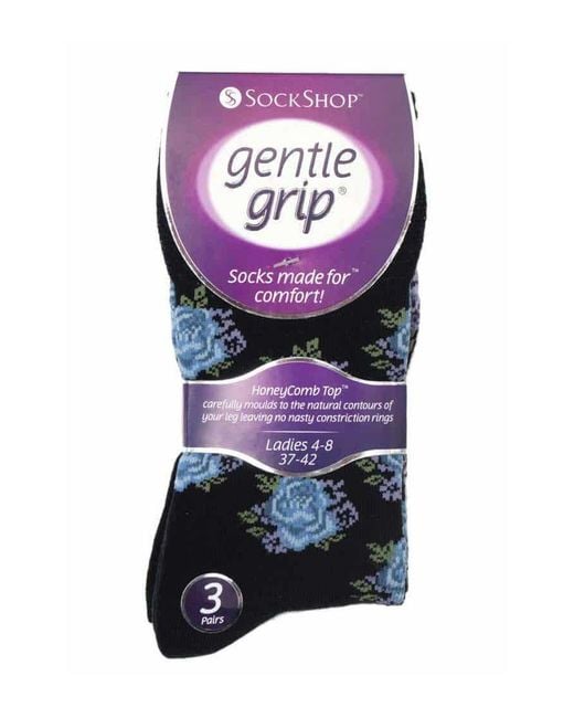 Gentle Grip Black Gentle Grip Womens