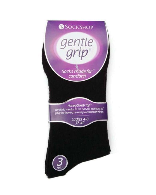 Gentle Grip Black Gentle Grip Womens
