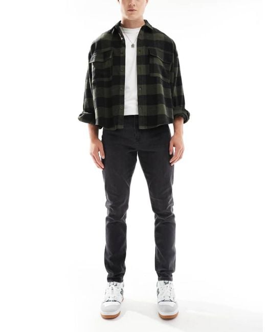 Only & Sons Black Slim Jeans for men