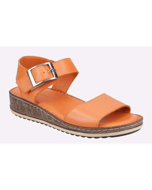 Hush Puppies Black Ellie Sandal