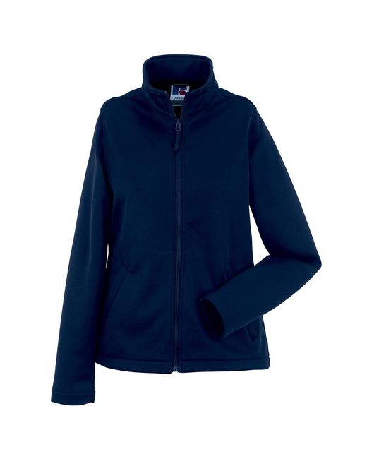 Russell Blue Ladies Smart Soft Shell Jacket (French)
