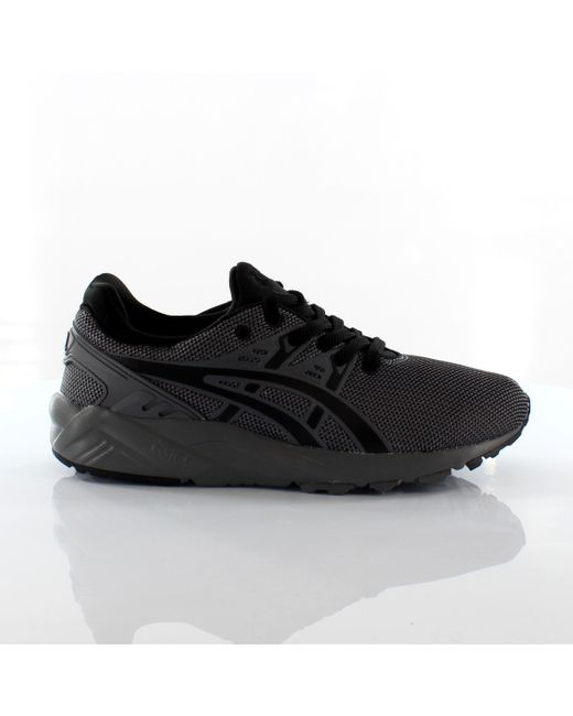 Asics Black Gel Kayano Evo Synthetic Trainers H6Z4N 9090 for men