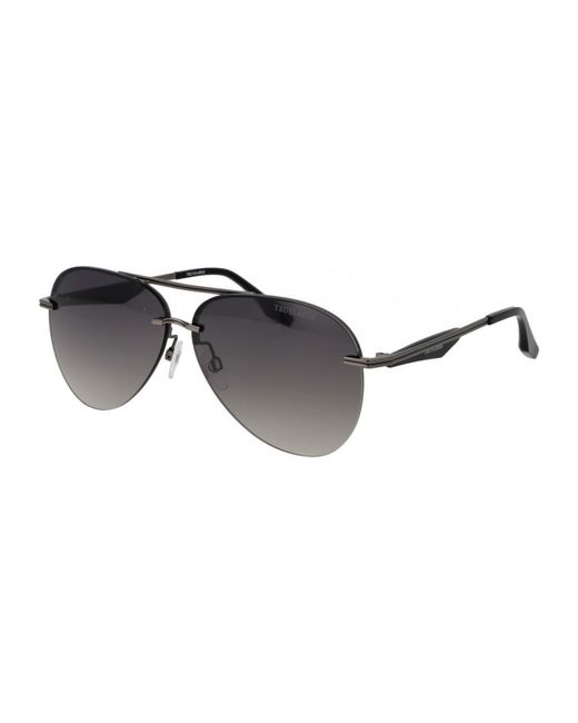 Trussardi Black Tsm3004 64A01 64 A01 Sunglasses for men