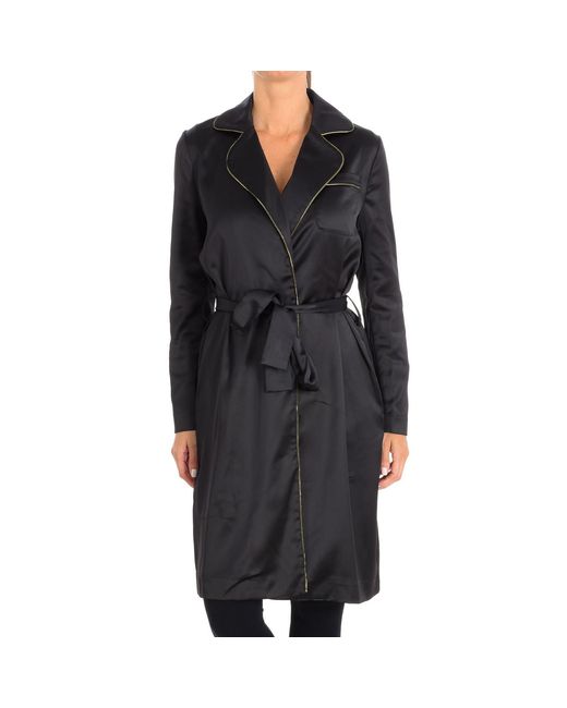 Benetton Black Long Sleeve Jacket With Bow Closure 2Wr25K1T4