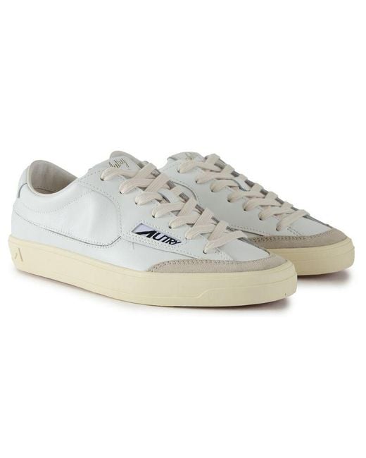 Autry White Windscape Low Trainers
