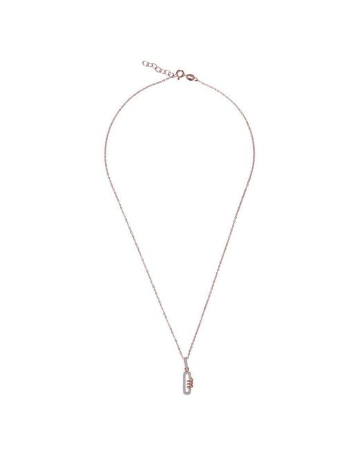 Orphelia Metallic 'Gigi' 925 Sterling Chain With Pendant