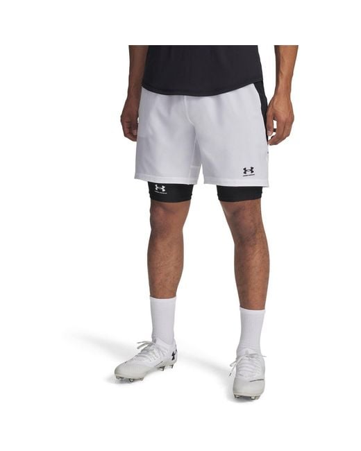Under Armour Blue Pro Shorts for men