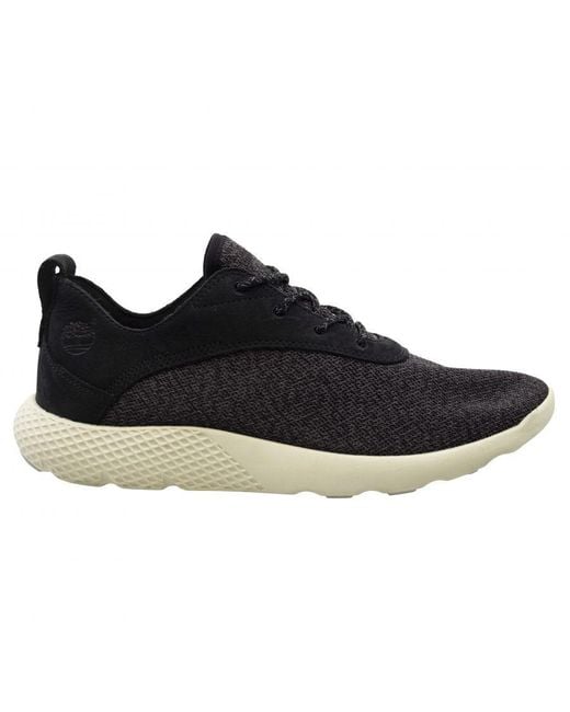 Timberland Flyroam Aerocore Black Textile Lace Up Trainers A1kby