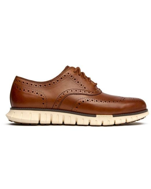 Cole Haan Brown Zerogrand Remastered Shoes for men