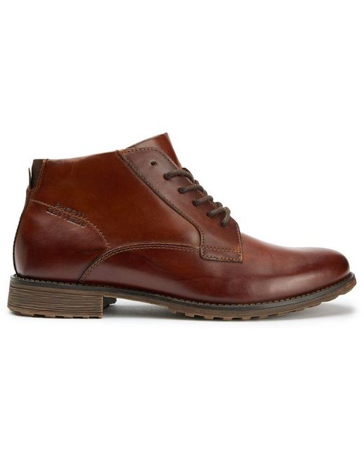Bugatti Ankle Stiefel in Brown für Herren