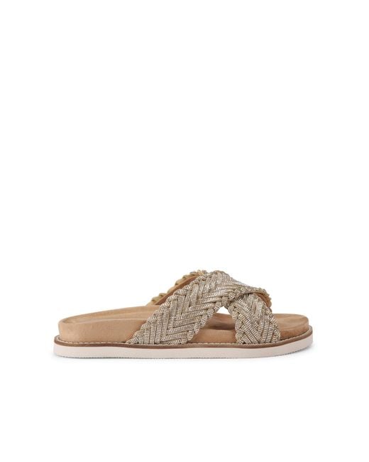 Carvela Kurt Geiger Brown Paloma Sandals