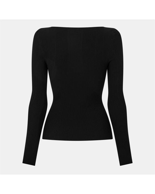 Balenciaga Black Long Sleeve T-Shirt