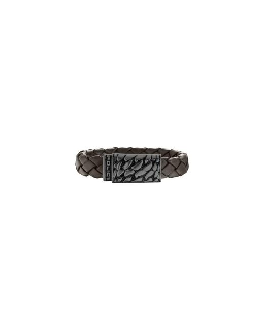 Police Black S14Ahw04B Bracelet for men