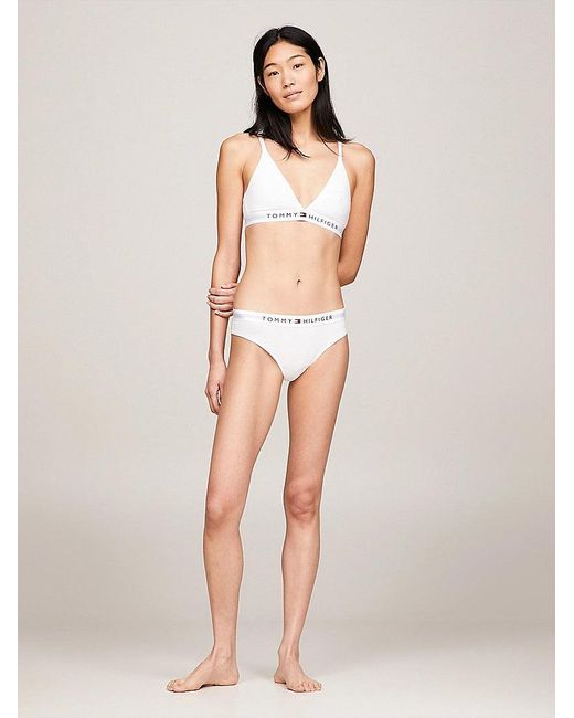 Tommy Hilfiger Natural Th Original Logo Bikini Briefs