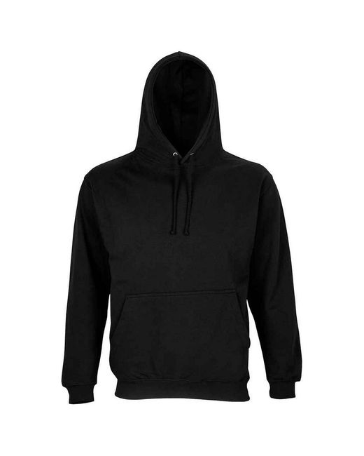 Sol's Black Adult Condor Hoodie