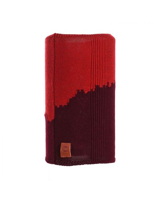 Buff Red Merino Wool Collar With Light And Breathable Fabric 96800