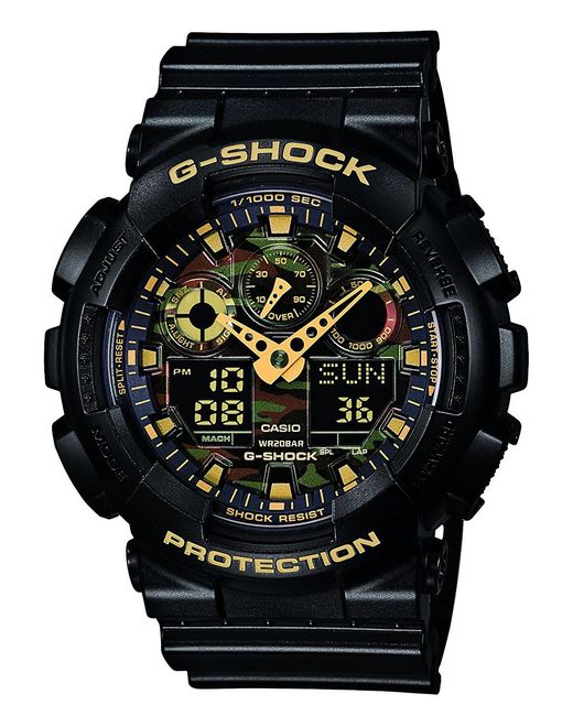 G-Shock Black Watch Ga-100Cf-1A9Er for men