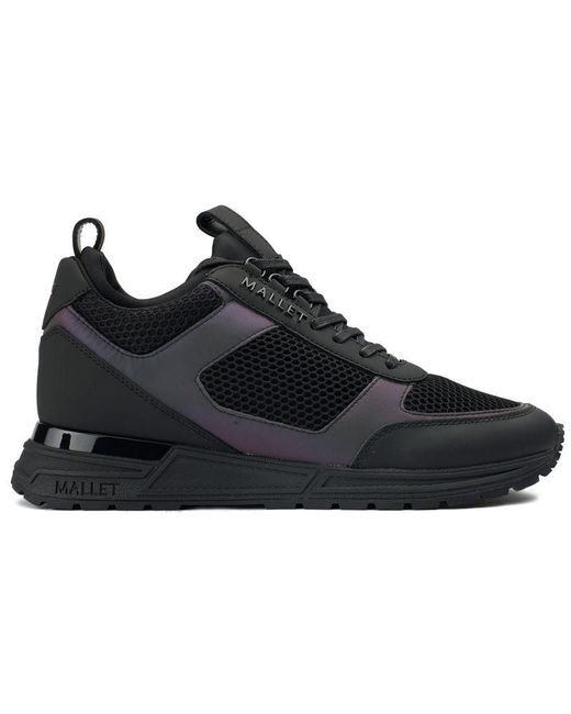 Mallet Black Diver Lite Trainers for men
