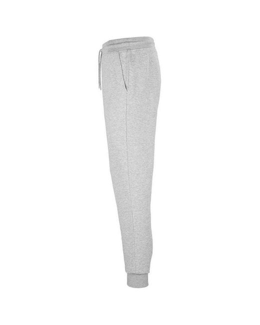 Sol's Gray Adult Jumbo Organic Slim Jogging Bottoms Marl)