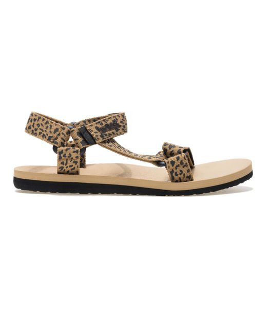 Regatta Metallic Flat Sandals Vendeavour Adjustable Leopard