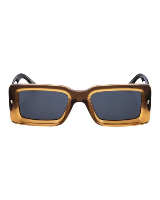 DSquared² Black D2 0141/S 9En Sunglasses for men