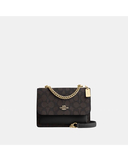 COACH White Mini Klare Crossbody