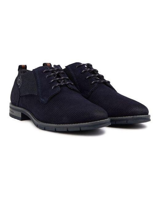 Bugatti Blue Comfort Shoes for men