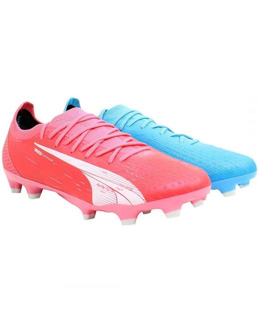 PUMA Red Ultra Ultimate Tricks Fg/Ag / Football Boots for men