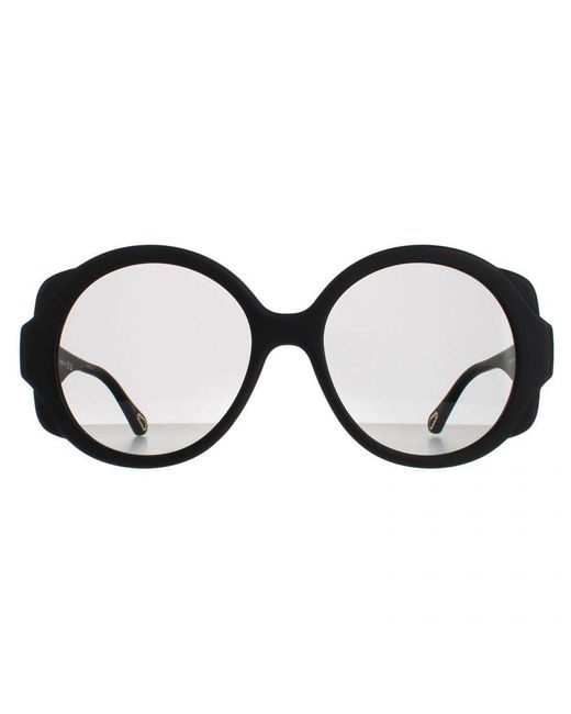 Chloé Black Chloé Round Matte Ch0120S