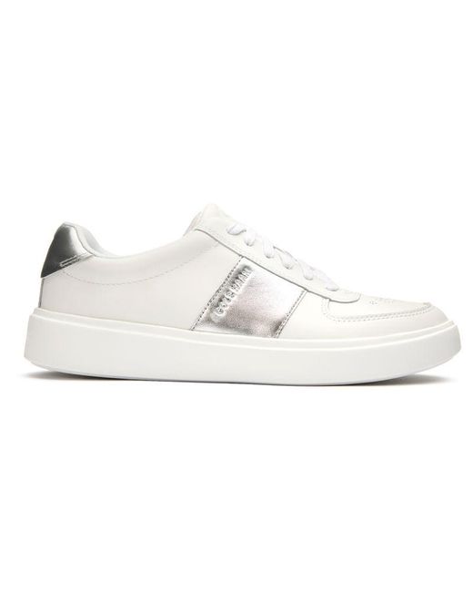 Cole Haan White Della Trainers