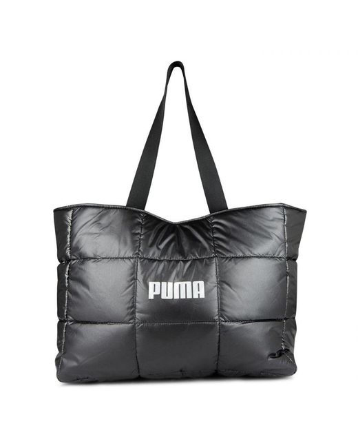 PUMA Black Metal Tote Bag