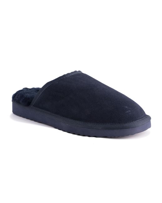 Aus Wooli Blue Australia Sheepskin Wool Slippers
