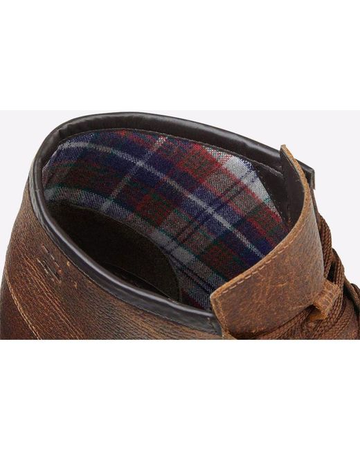 Grafters Brown Holbourne Heritage Boots for men