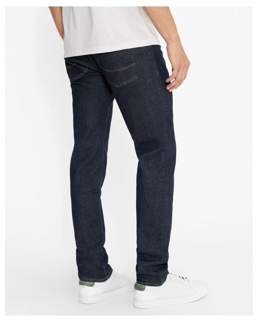 Ted Baker Blue Doww Rinse Denim Straight Fit Jeans for men
