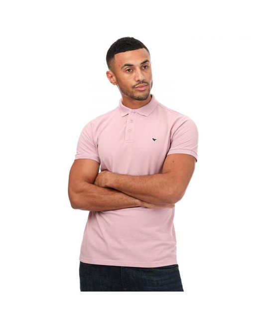 Weekend Offender Pink Topbuzz Polo Shirt for men