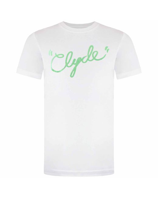PUMA White Clyde X Undefeated T-Shirt Cotton for men