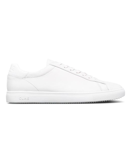 CLAE White Adults Low Top Trainers for men